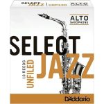 Daddario Woodwind RRS10ASX3H Select Jazz Alto Saxophone Hard 3.0 Unfiled Reeds : Box Of 10