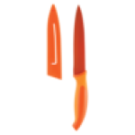 Colour Splash Orange Utility Knife With Sheath 13CM