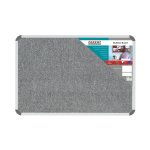 Bulletin Board Ribbed Aluminium Frame 900X600MM - Laurel