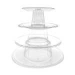 4 Tiers Macaron Tower display Stand