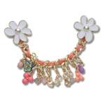 Ribbon Adjustable Charm Chain Jibbitz - Multi Osfa