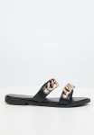 Mere 4 Double Strap Slide - Black