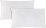 Hollow Fibre - Twinpack Microfibre Solid Sleeping Pillow