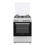 ELBA 60CM 4 Burner Fusion Full Gas Cooker - 04 66CL442G