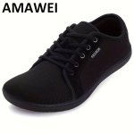 Minimalist Unisex Wide Barefoot Sneakers Non Slip Sole Walking Yoga Shoes For Men & Women