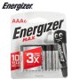 Energizer Energizer Max Aaa - 6 Pack Moq 12 E300572602