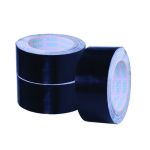 Unitac Large Core Duct Tape Black 48MM X 25M Pack Of 3