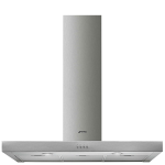 Smeg KATE900CEX 90CM Stainless Steel T Shape Wall Mount Extractor Hood