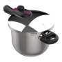 Taurus Pressure Cooker With Valve Pressure Controller Staineless Steel 8L