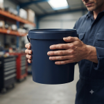 Plastic Bucket With Handle - Ideal For Cleaning And Storage - 25L