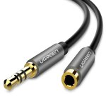Ugreen 3.5MM M To F 2M Audio Extension – Black