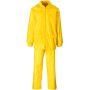 Weather Polyester/pvc Rainsuit Yellow