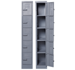 Solid Steel Locker Five Tier