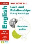 Aqa Gcse Poetry Anthology: Love And Relationships - Revision Guide Paperback