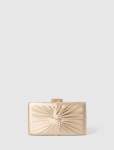 Tate Twist Satin Hardcase Clutch - 0 Gold