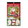 Christmas Glitter Gift Tags - 54 Pieces