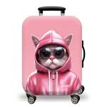Printed Luggage Protector Cover - Street Cat - Urban Style - Xlarge