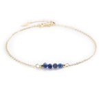 Women's 925 Sterling Silver O-chain Turquoise Bracelet