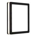 Maliha Plastic Wall Light Plain Or Grid - Grid