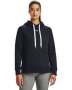 Women's Ua Rival Fleece Hb Hoodie - BLACK-001 / XS