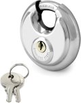 Noble 60MM Stainless Steel Disc Padlock