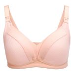 Cotton Soft Nursing Bra - Pink - C Cup