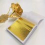 Value Pack 100PCS Golden Foil Diy Art Craft Paper Diy Scrapbook Craft Home Decoration