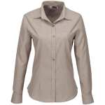 Ladies Long Sleeve Huntington Shirt Khaki
