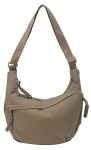 Nylon Crescent Crossbody Bag For Women Shoulder Tote Handbag Casual Sling Bag Dumpling Purse Bag For Outdoor Travel