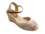 Hiroko S29-1 Closed Toe Wedge Sandals Pink