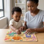 48-PIECE Childrens Dinosaur Jigsaw Puzzle