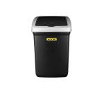 Blk Flip Top Bin 46LT & Silv