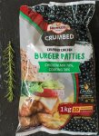 Chicken Burger Crumbed 1KG