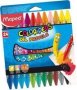 MAPEX Maped Color& 39 Peps Oil Pastels Box Of 24