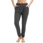 Walifrey Womens Joggers With Pockets Drawstring Sweatpants Women For Lounging Jogging Gym And Workout Deepgrey 1 Pack Deepgrey S