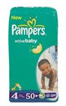Pampers Active Maxi Size 4 - Pack of 50