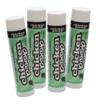 .15 Oz. Chicken Poop Mint Flavor Lip Junk For Dry Chapped Lips Lip Balm Pack Of 4