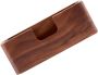 Wooden Business Card Holder Desk Storage Box Office Desktop Cards Display