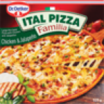 Ital Pizza Familia Frozen Chicken & Jalape O Pizza 529G