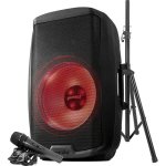 Gemini As 2115BT Lt Pk – 2000W 15 Inch Active Multi-led Bluetooth Speaker Pack