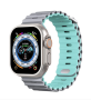 Watch Strap For Apple Iwatch Band 38MM 40MM 41MM Soft Silicone Two Tone