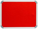 Parrot Info Board Aluminium Frame 1800 900MM Burnt Orange