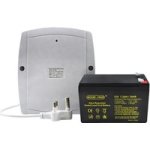 Tronics Battery Backup Power Supply 12V 3.2 Amp With Securi-prod 7.2AMP Battery