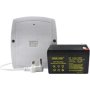 Tronics Battery Backup Power Supply 12V 3.2 Amp With Securi-prod 7.2AMP Battery
