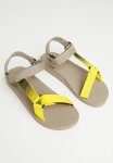 Tomtom Dream Fade Velcro Strap Sandal - Yellow & Taupe