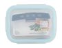 Glass Storage Container With Flip Lock Lid 1000ML -19X13X5.5CM