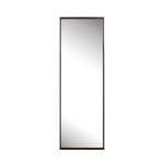 Lily Floating Box Super Dress Mirror - Mahogany