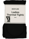 Black Thermal Tights - XS Black