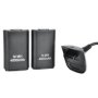 3-IN-1 Wireless Controller Battery 4800MAH Pack For Xbox 360 Black