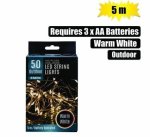 Light Fairy LED-50X Warm Wht 5M O-dr B o